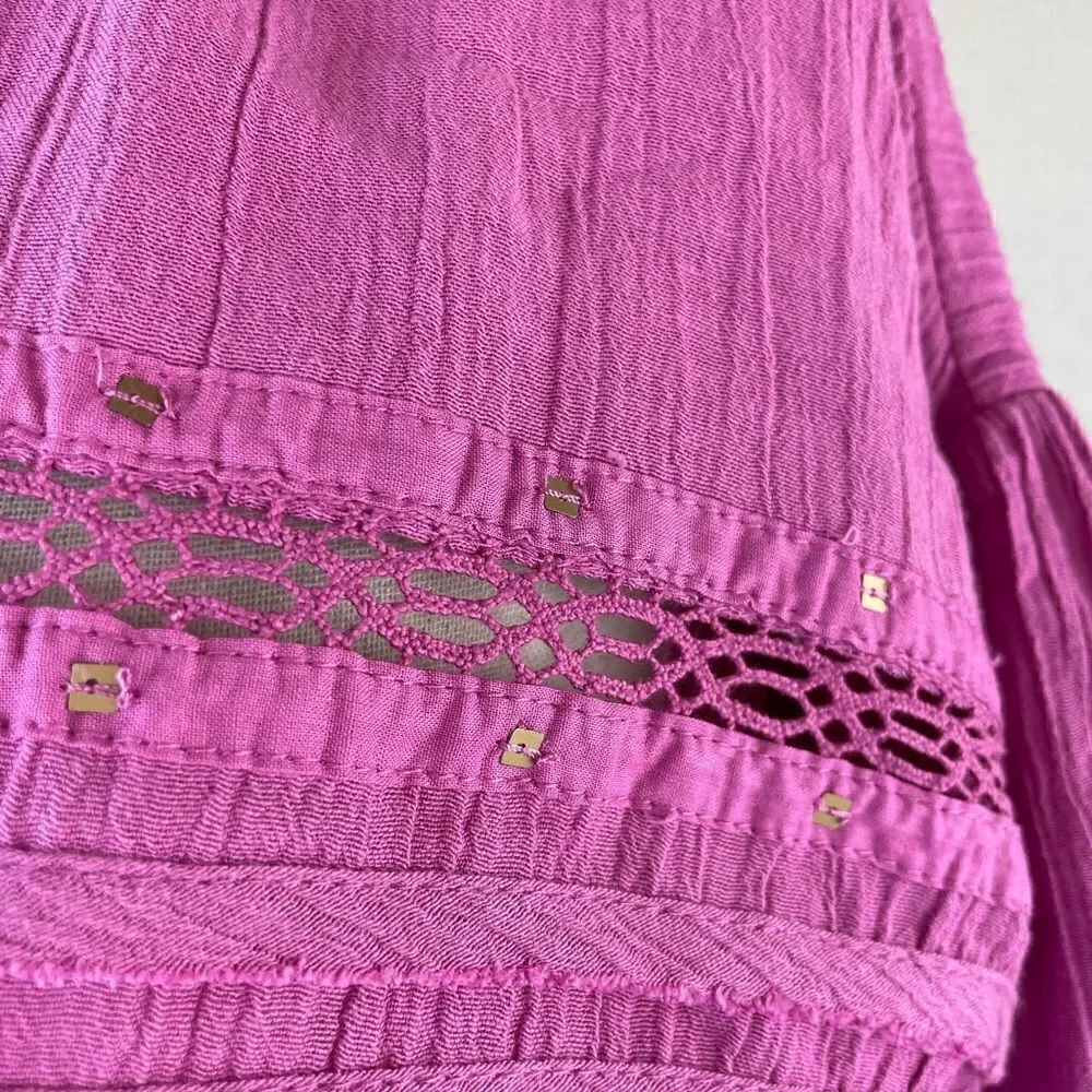 NWT Free People Electra Button Down Shirt Size S